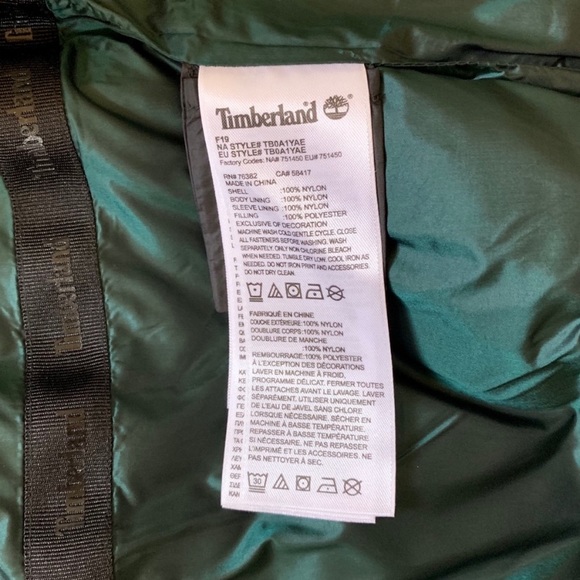 Timberland Mount Rosebrook Quilted Puffer Jacket - Picture 4 of 5